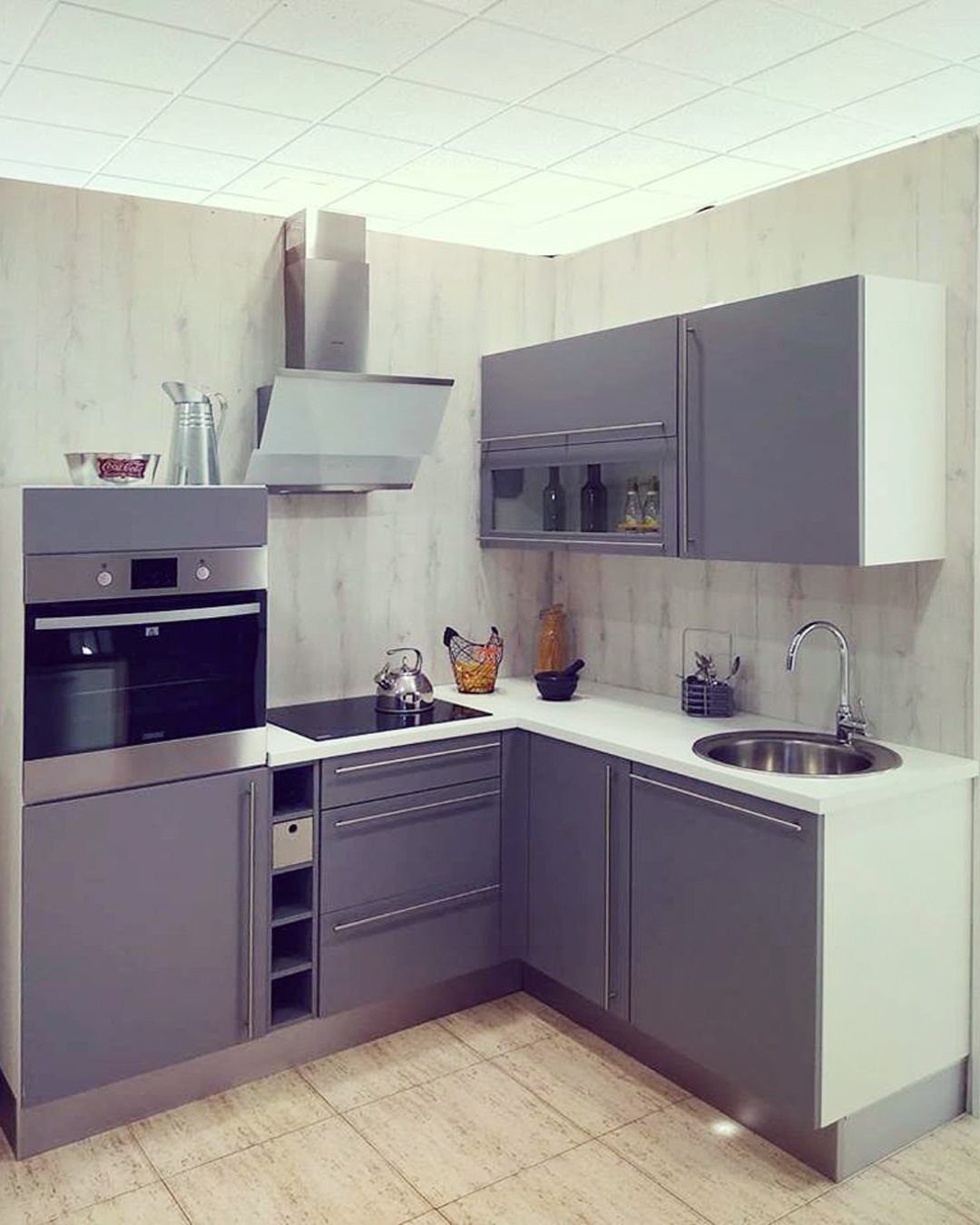 cocina gris L 1